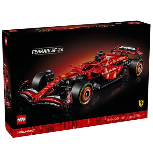 LEGO Technic - Carro Ferrari SF-24 F1 - 1361 Peças - 42207