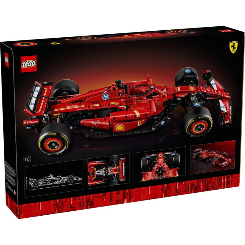 LEG42207 - LEGO Technic - Carro Ferrari SF-24 F1 - 1361 Pecas - 42207 8
