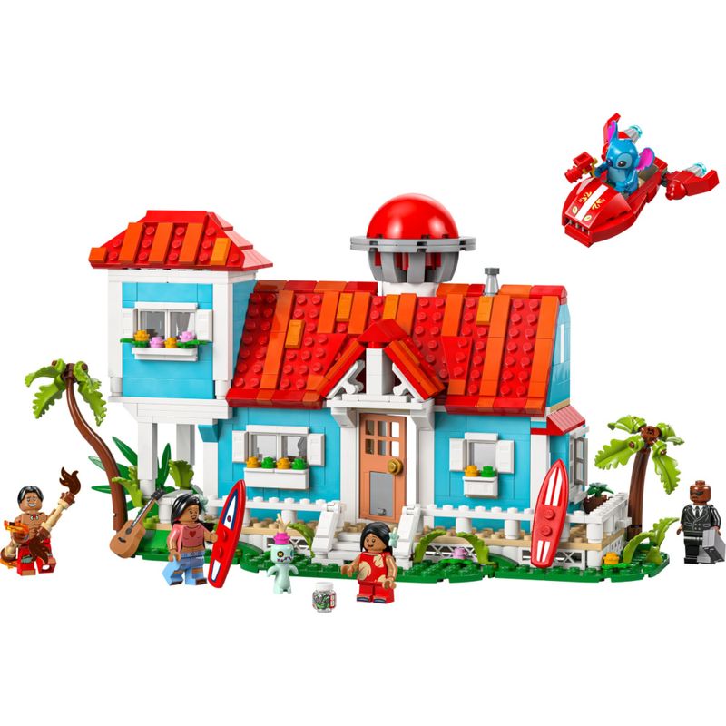 LEG43268 - LEGO Disney - Casa de Praia Lilo e Stitch - 834 Pecas - 43268 2