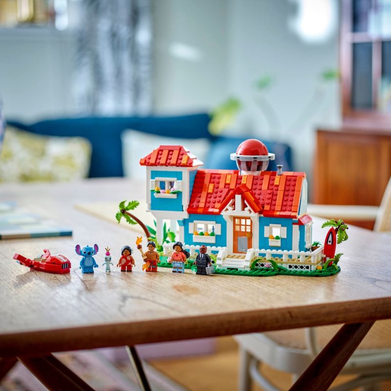LEG43268 - LEGO Disney - Casa de Praia Lilo e Stitch - 834 Pecas - 43268 6