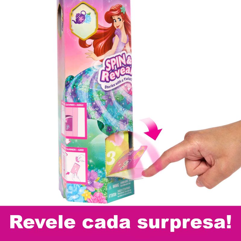 MATHTV88---Boneca-Princesa-com-Surpresas---Ariel---Spin---Reveal---Disney---Mattel-4
