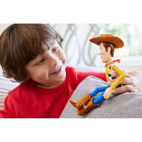 Figura Articulada Disney - Woody - Toy Story - Pixar - 23 cm - Mattel