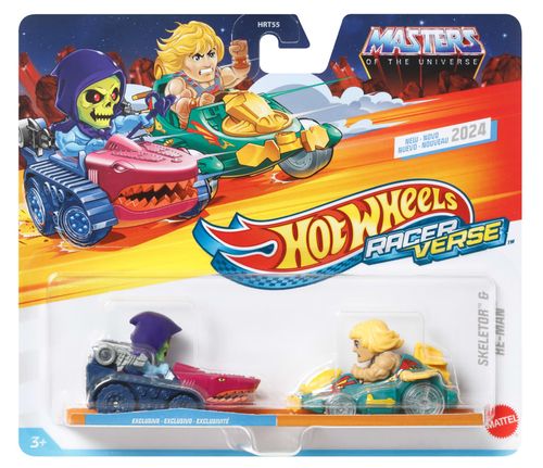Conjunto Hot Wheels - Skeletor & He-Man - Racer Verse - Mattel