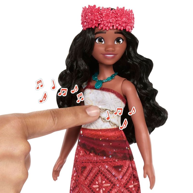 MATJBT38 - Boneca Princesas com Som - Moana em Aventuras com Musicas - Moana 2 - Disney - Mattel 5