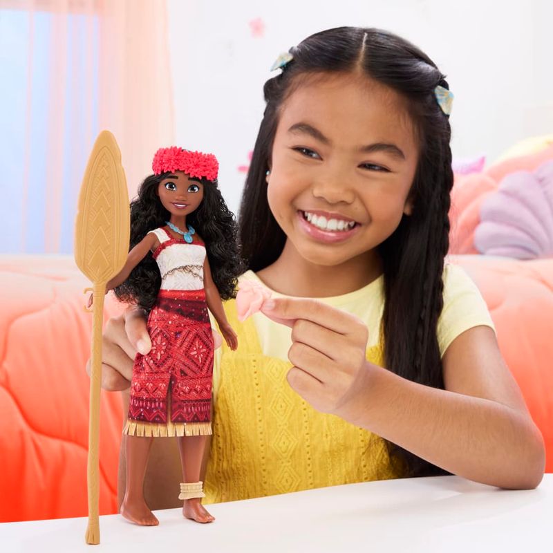 MATJBT38 - Boneca Princesas com Som - Moana em Aventuras com Musicas - Moana 2 - Disney - Mattel 6