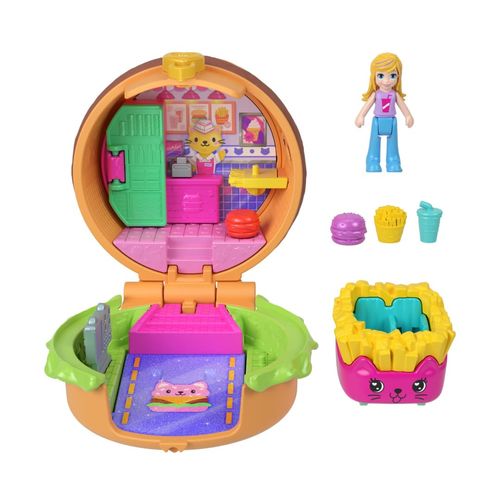 Mini Playset Surpresa Polly Pocket - Tiny Take Out Reveal - Sortido - Mattel