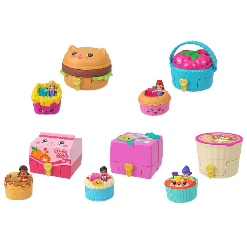 MATJCR44 - Mini Playset Surpresa Polly Pocket - Tiny Take Out Reveal - Sortido - Mattel 4