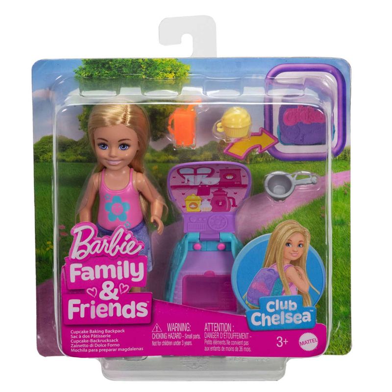 MATJBF46 - Mini Boneca Barbie - Mochila de Cupcakes - Chelsea - Mattel 2