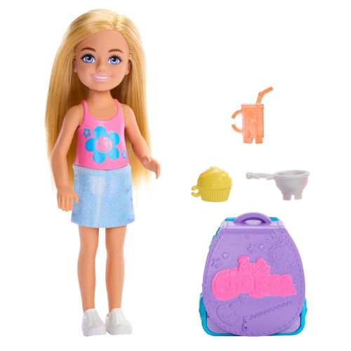 Mini Boneca Barbie - Mochila de Cupcakes - Chelsea - Mattel