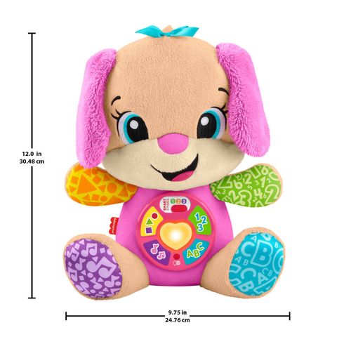 Pelúcia Musical com Luz - Irmã do Cachorrinho Aprende Comigo - Fisher-Price