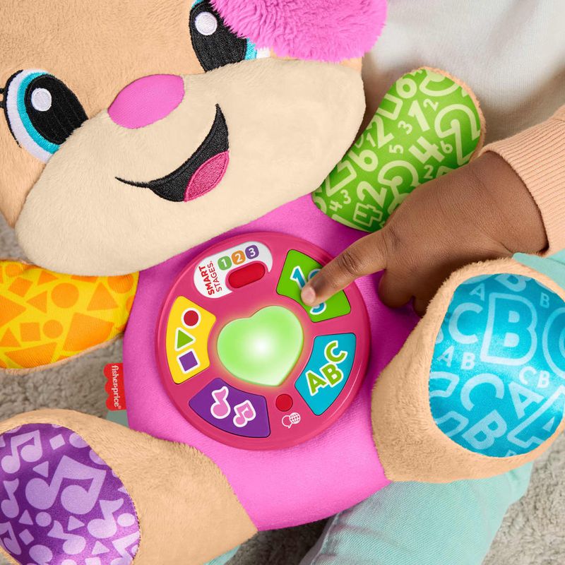 MATJFD30 - Pelucia Musical com Luz - Irma do Cachorrinho Aprende Comigo - Fisher-Price 4