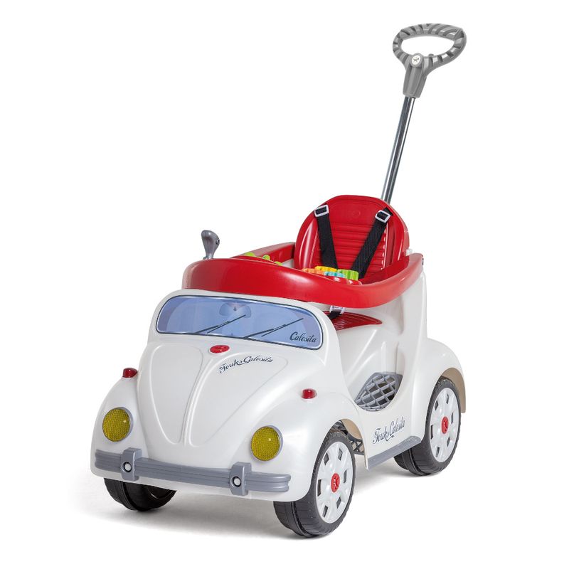 CAL999 1055 - Carrinho de Passeio 2 em 1 - Fouks Edition - Com Pedal e Empurrador - Calesita 6