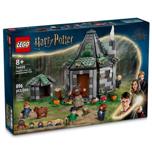 LEGO Harry Potter - Cabana de Hagrid: Uma Visita Inesperada - 896 Peças - 76428