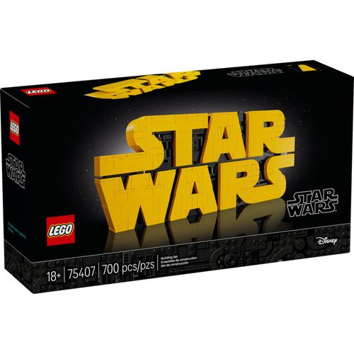 LEGO Star Wars - Logotipo de Star Wars - 700 Peças - 75407