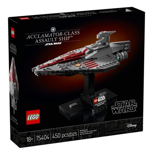 LEGO Star Wars - Navio de Assalto Classe Acclamator - 450 Peças - 75404