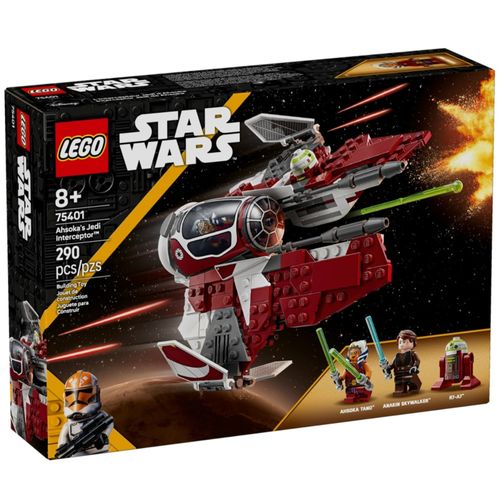 LEGO Star Wars - Interceptador Jedi de Ahsoka - 290 Peças - 75401