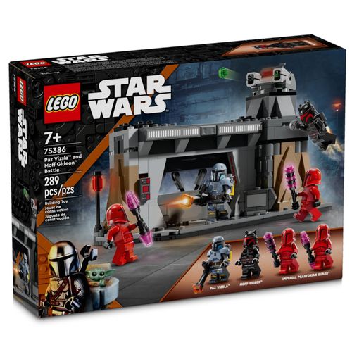 LEGO Star Wars - Batalha entre Paz Vizsla e Moff Gideon - 289 Peças - 75386