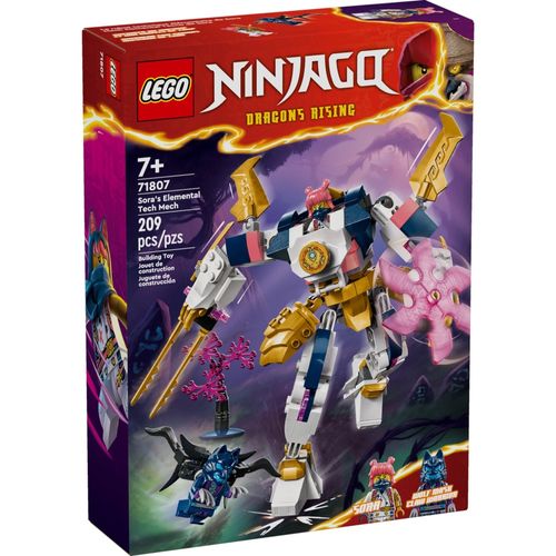 LEGO Ninjago - Robô Elemental da Tecnologia da Sora - 209 Peças - 71807