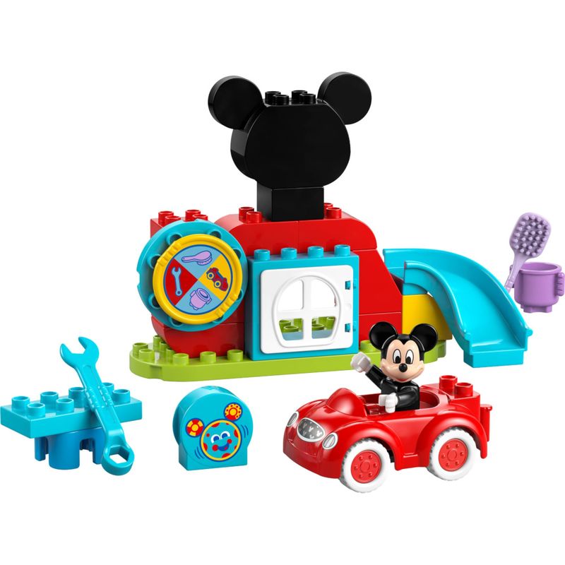 LEG10454---LEGO-Disney---Mickey-Mouse-Clubhouse-e-Carro---27-Pecas---10454-2