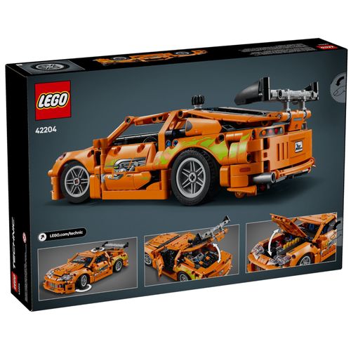 LEGO Technic - Toyota Supra MK4 de Velozes e Furiosos - 810 Peças - 42204
