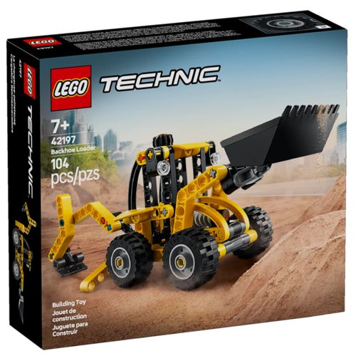 LEGO Technic - Retroescavadeira - 104 Peças - 42197