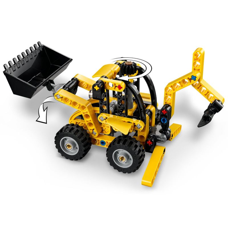 LEG42197 - LEGO Technic - Retroescavadeira - 104 Pecas - 42197 7