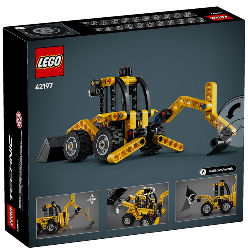 LEG42197 - LEGO Technic - Retroescavadeira - 104 Pecas - 42197 8