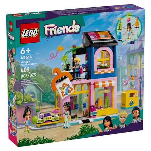 LEGO Friends - Loja de Moda Vintage - 409 Peças - 42614
