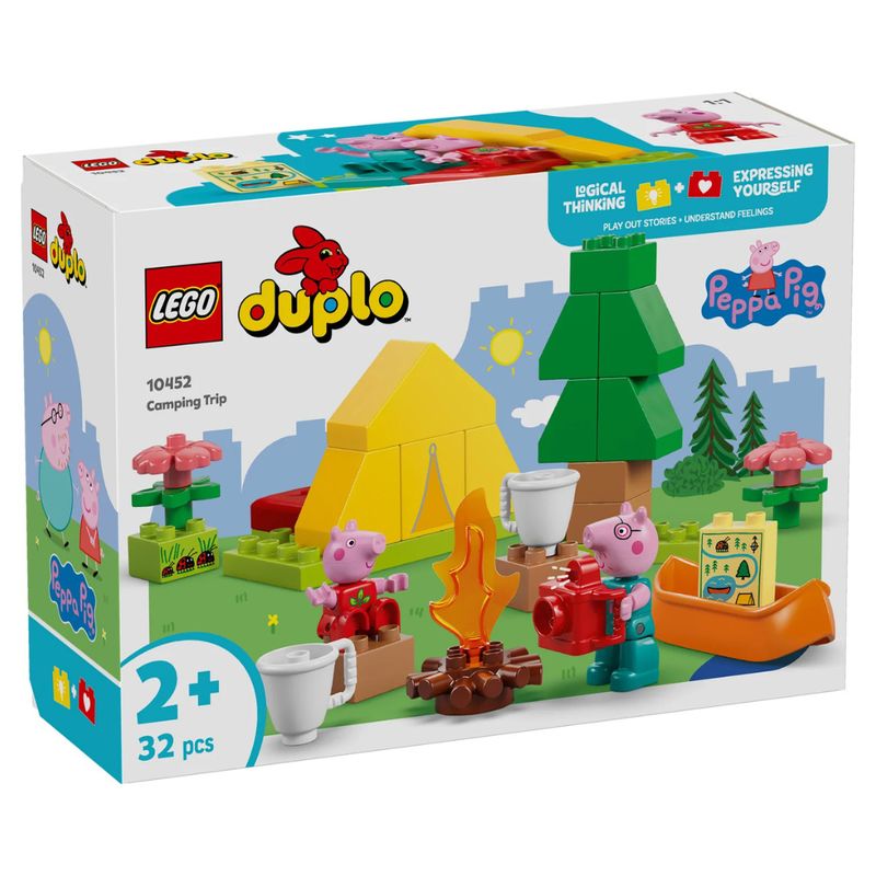 LEG10452 - LEGO Duplo - Viagem de Acampamento - 32 Pecas - 10452 1