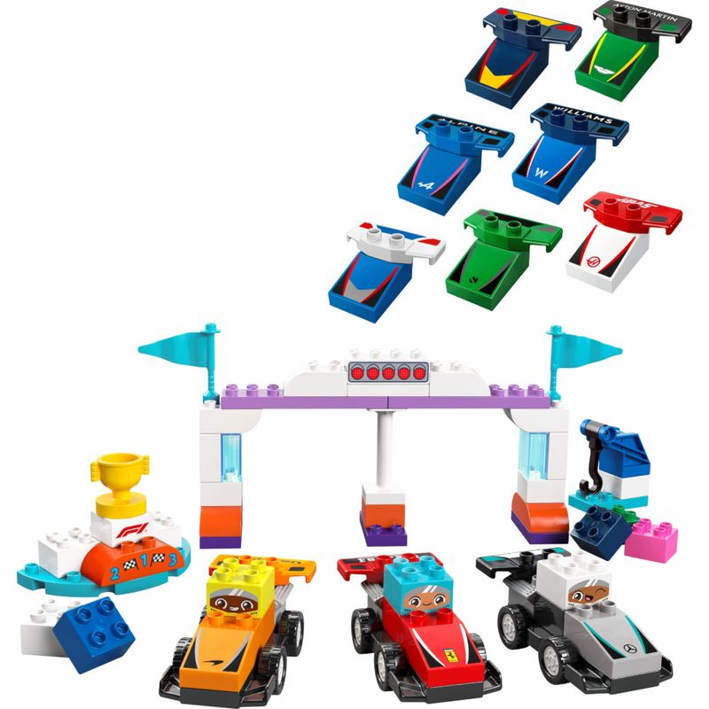 LEG10445---LEGO-Duplo---Carros-e-pilotos-da-F1---70-Pecas---10445-2