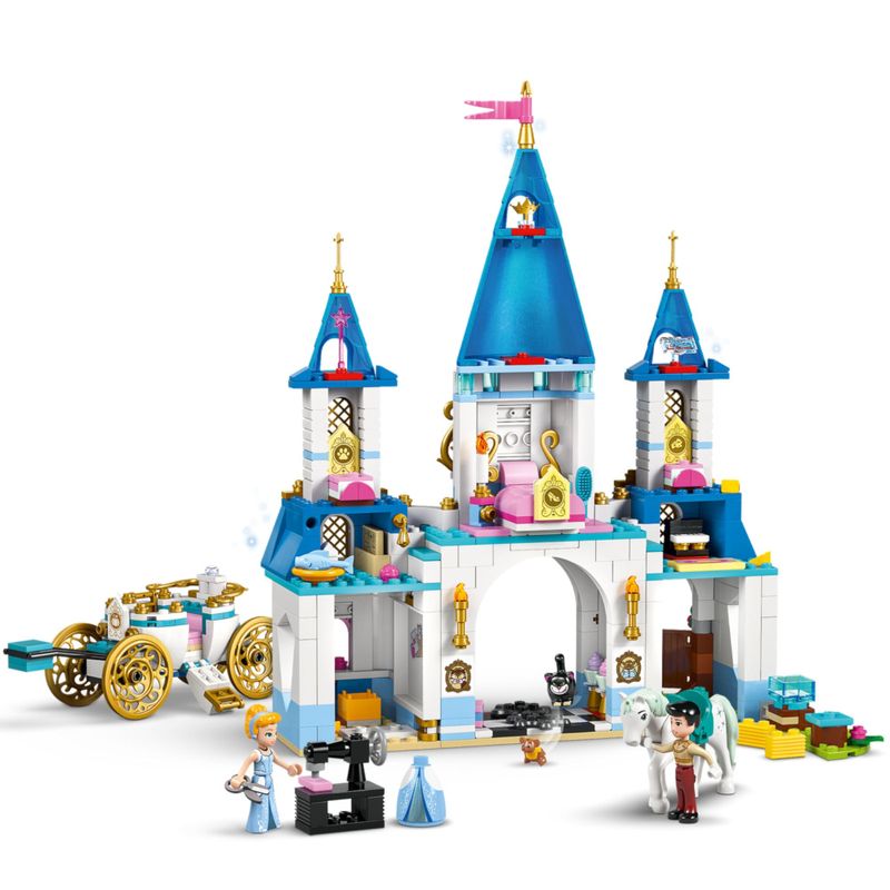 LEG43275---LEGO-Disney---Castelo-da-Cinderela-e-Carruagem-de-Cavalo---596-Pecas---43275-4