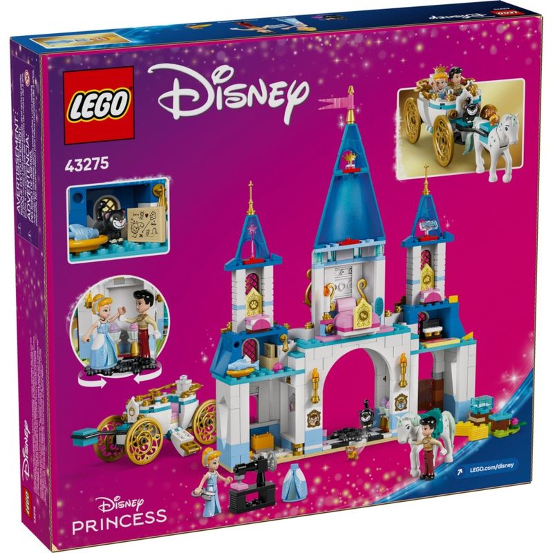 LEG43275---LEGO-Disney---Castelo-da-Cinderela-e-Carruagem-de-Cavalo---596-Pecas---43275-6