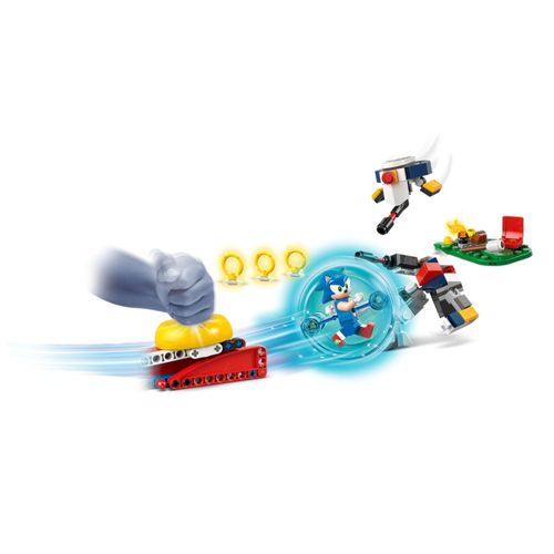 LEGO Sonic The Hedgehog - Batalha na Fogueira do Sonic - 177 Peças - 77001