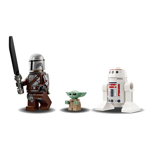 LEGO Star Wars - N-1 Starfighter de Mando e Grogu - 92 Peças - 75410