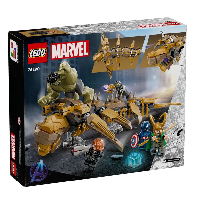 LEG76290---LEGO-Marvel---Vingadores-vs-Leviata---347-Pecas---76290-5