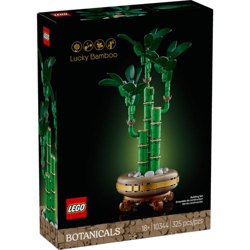 LEGO Icons - Bambu da Sorte - Botanical Collection - 325 Peças - 10344