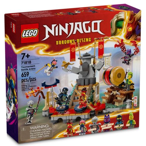 LEGO Ninjago - Arena de Batalha do Tornei - 659 Peças - 71818