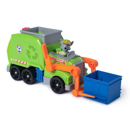 Veículo Roda Livre com Mini Figura - Caminhão de Reciclagem do Rocky - Patrulha Canina - Sunny