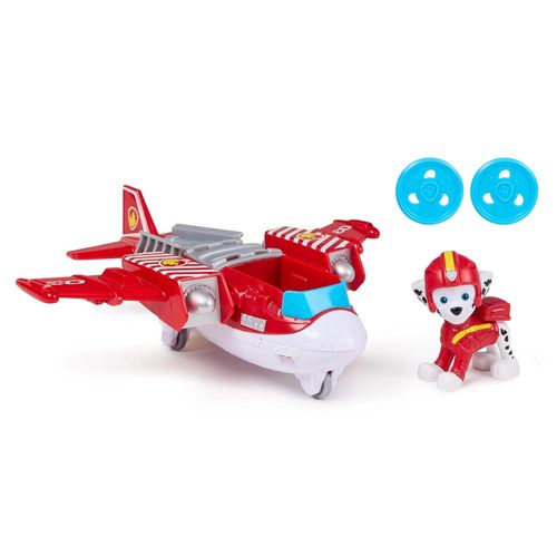 Veículo Roda Livre com Mini Figura - Aviao de Resgate do Marshall - Patrulha Canina - Sunny