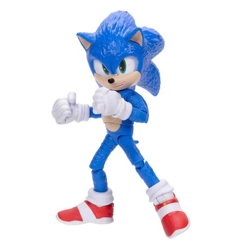 Figura Articulada - Sonic - Sonic The Hedgehog 3 - 12 cm - Sunny