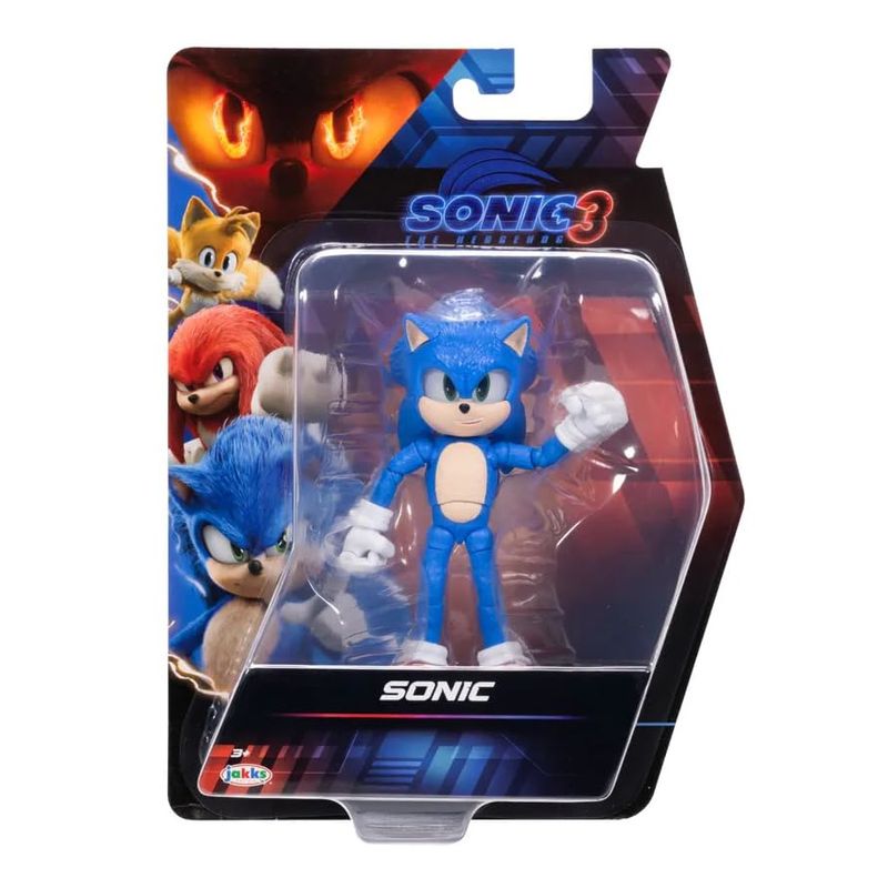 SUN4412 - Figura Articulada - Sonic - Sonic The Hedgehog 3 - 12 cm - Sunny 2