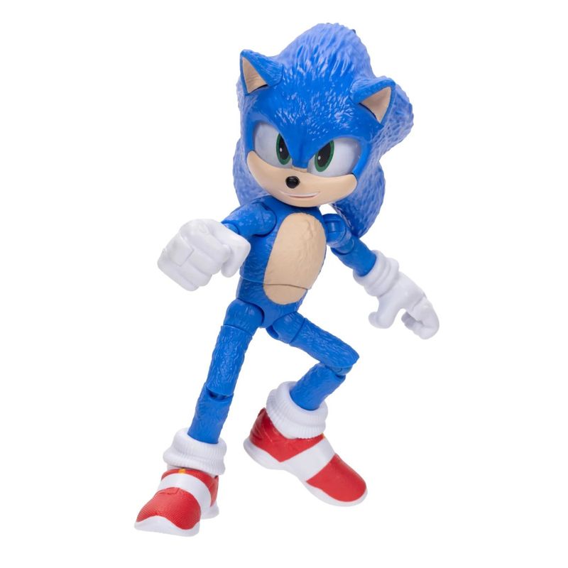 SUN4412 - Figura Articulada - Sonic - Sonic The Hedgehog 3 - 12 cm - Sunny 5