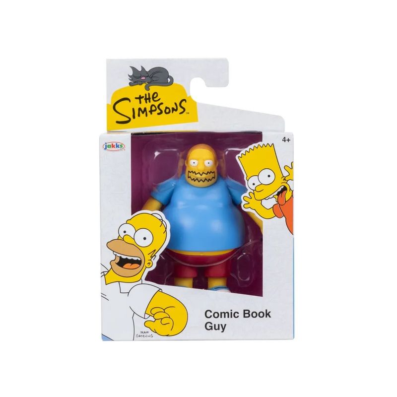 SUN4451 COMIC - Figura Simpsons - Cara dos Quadrinhos - 8 cm - Sunny 2