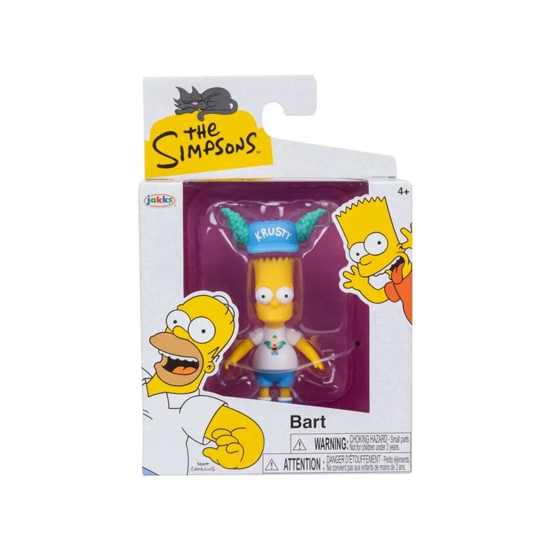 SUN4451 BART - Figura Simpsons - Bart Fa do Krusty - 5 cm - Sunny 2