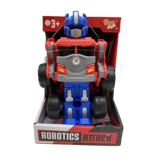 Figura Transformável - Robotics Attack - 24cm - BBR Toys