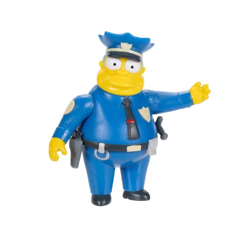 SUN4040 POLICIAL - Figura Simpsons - Chefe Wiggum - 7 cm - Sunny 1