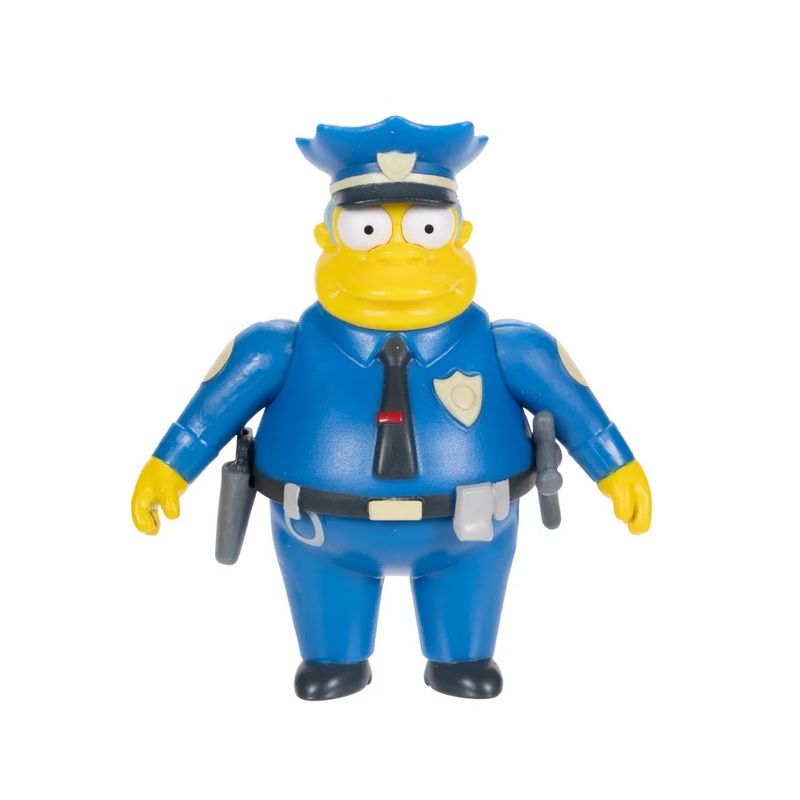 SUN4040 POLICIAL - Figura Simpsons - Chefe Wiggum - 7 cm - Sunny 4