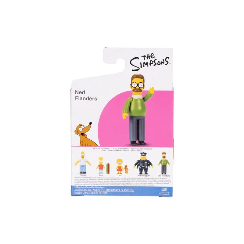 SUN4040 NED - Figura Simpsons - Ned Flanders - 7 cm - Sunny 6