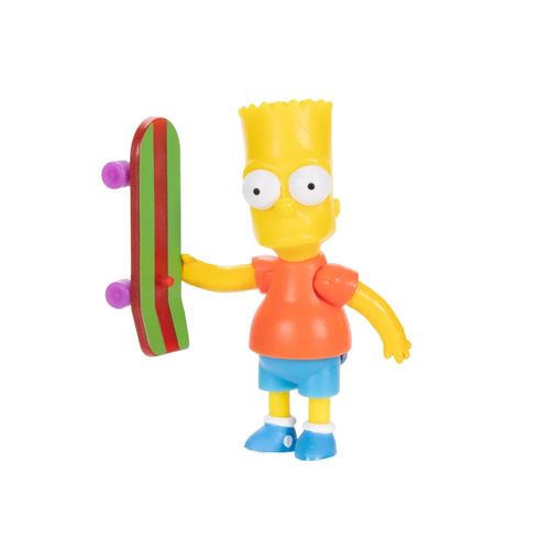 Figura Simpsons - Bart com Skate - 5 cm - Sunny