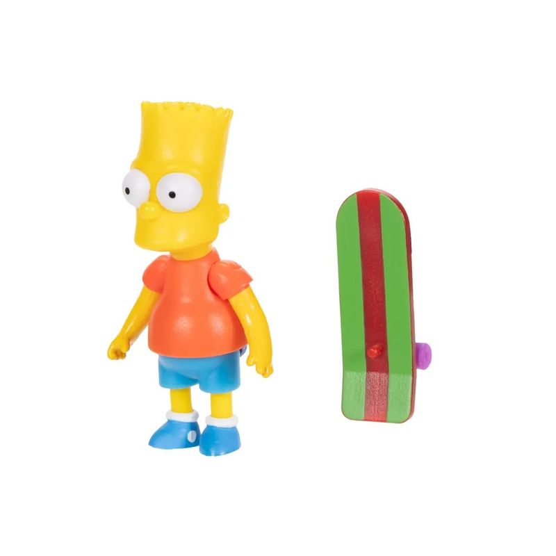 SUN4040 BART - Figura Simpsons - Bart com Skate - 5 cm - Sunny 4